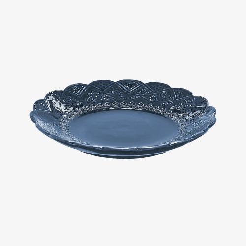 Orient assiett 19 cm midnattsblå