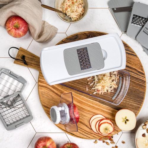 Basis baserat Mandolin Grå/Vit