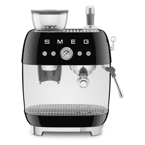 Smeg Manuell Kaffemaskin med Kvarn EGF03 Svart