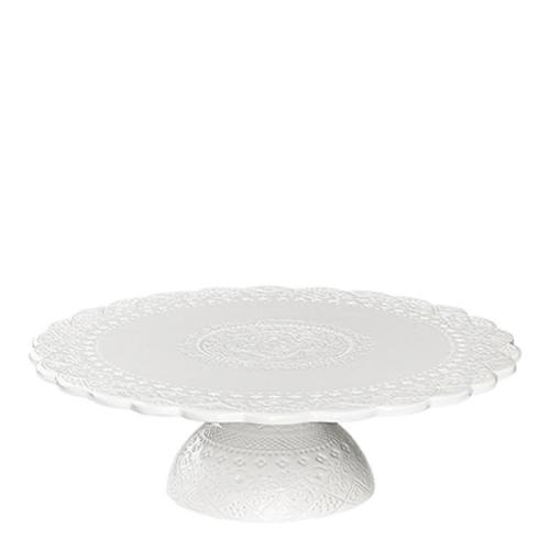 Orient Tårtfat 28 cm Vit