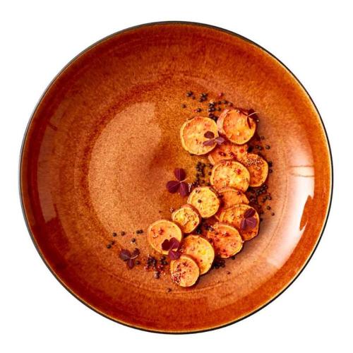 Fat 40 cm Svart/Bärnsten