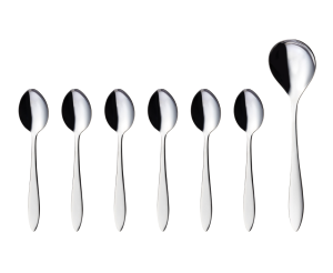 Hardander Bestikk Fjord Dessertset 7 delar