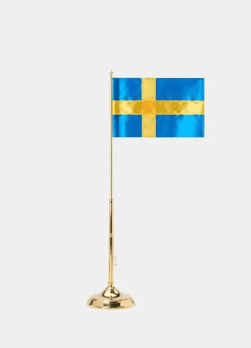 Flaggstång med Flagga