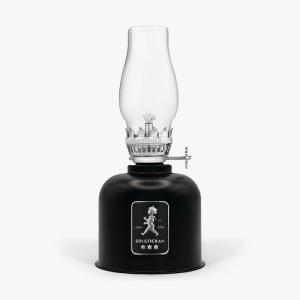 Oljelampa 20 cm Matt Svart