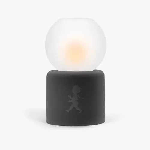 Globe värmeljuslykta 17 cm antracit