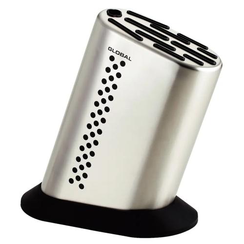 Global G-835/BD Knivblock för 10 knivar Rostfri