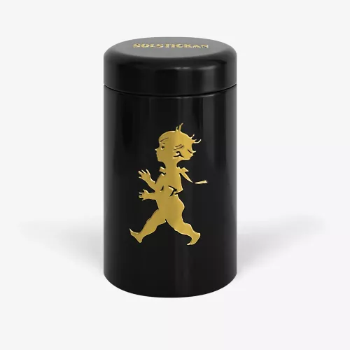 Tändsticksrör 10 cm Svart/Guld