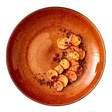 Fat 40 cm Svart/Bärnsten