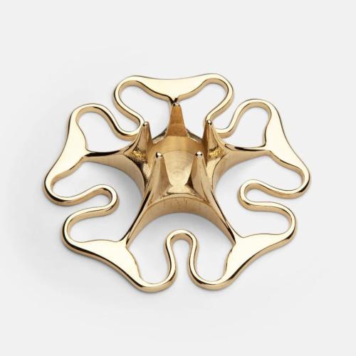 Skultuna Ljusstake Rosen 9,5 cm Mässing