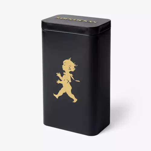 Kaffeburk Svart/Guld matt