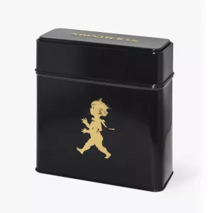 Burk för kaffefilter Svart/Guld