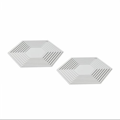 Ime Grytlapp 2-Pack Ljus Grå