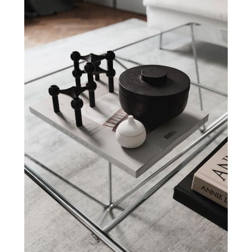 Stoff Nagel Ljusstake 3-pack Svart