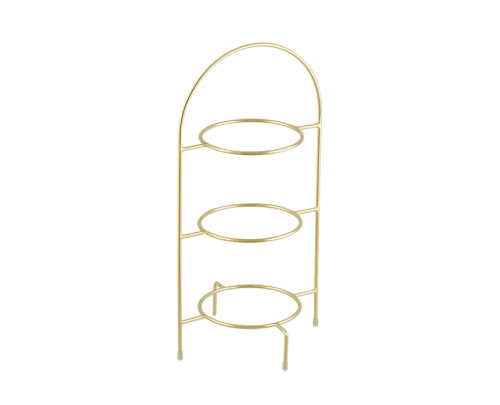 Orient Trippelställ 43 cm Mässing