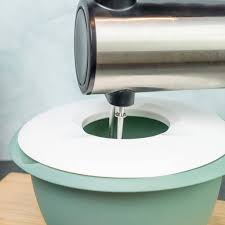 Vispskål med tvådelat lock 3,5L, grön