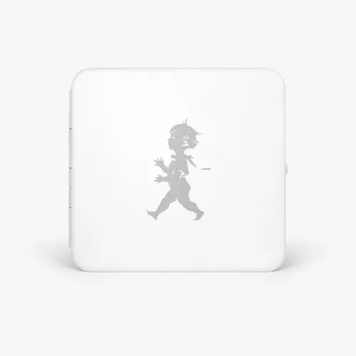 Nyckelskåp 17x16 cm Vit matt