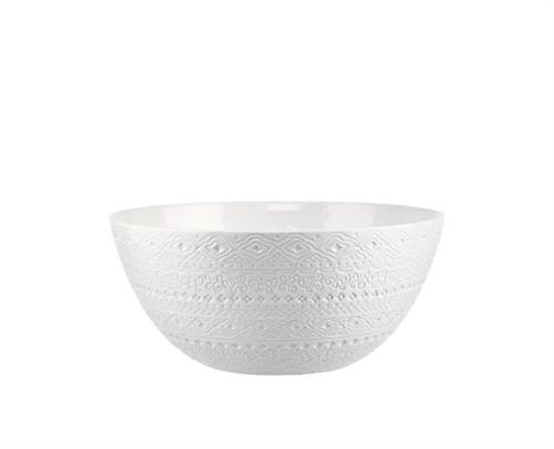 Orient Skål 25 cm Vit