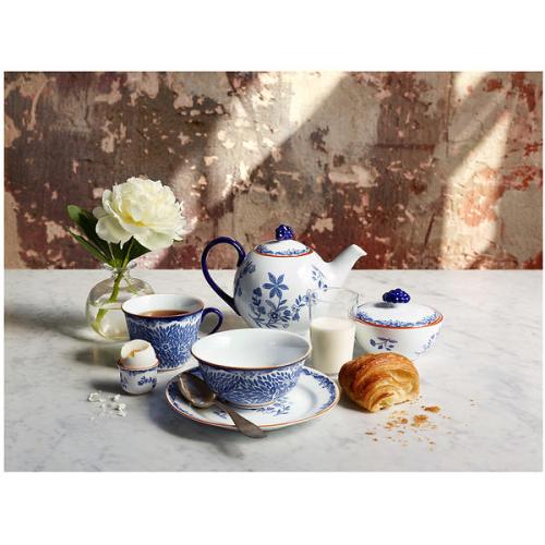 Ostindia Tallrik flat 27 cm blå