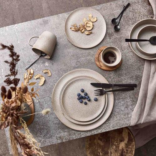 RAW middagstallrik 28 cm sandy beige