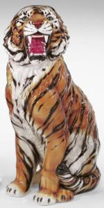 Sibirisk Tiger Porslin 92cm