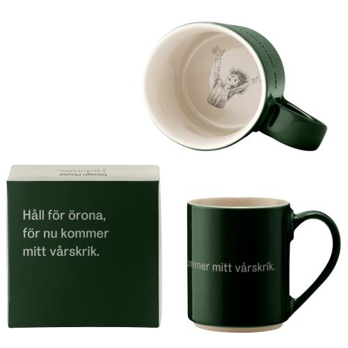 Mugg Grön - Håll för örona... 35 cl Grön