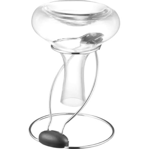 Diskställ För Dekanter Hopfällbar Krompläterad Metal