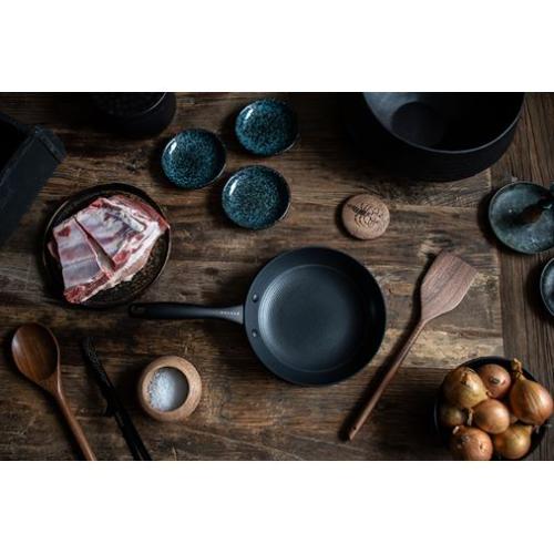 20 cm stekpanna i lättviktsgjutjärn Honeycomb keramisk beläggning