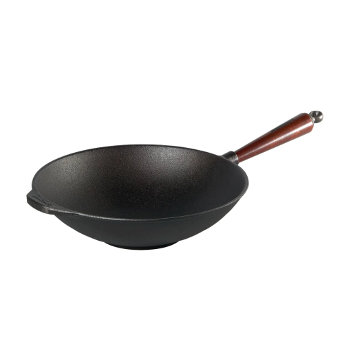 Skeppshult Wokpanna med trähandtag 30 cm