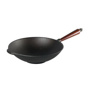 Skeppshult Wokpanna med trähandtag 30 cm