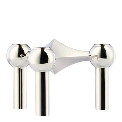 Stoff Nagel Ljusstake Krom