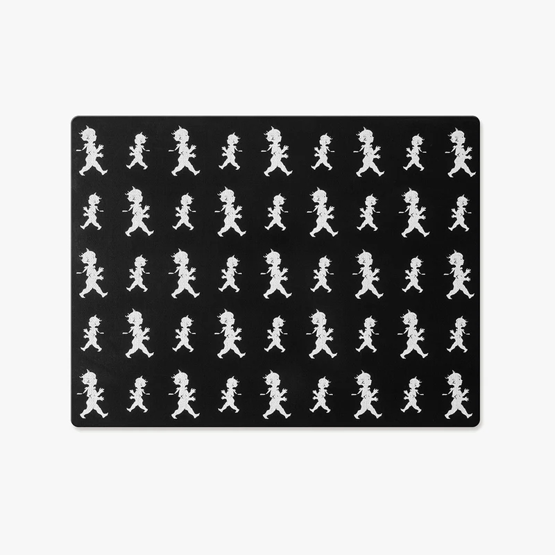 Bordstablett 30x40 cm 2-pack Svart