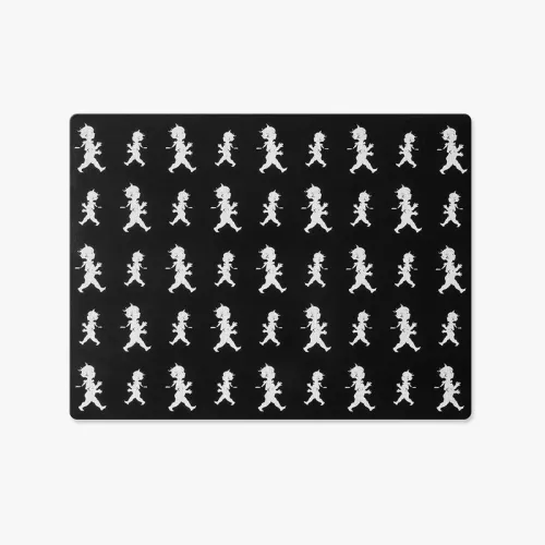 Bordstablett 30x40 cm 2-pack Svart