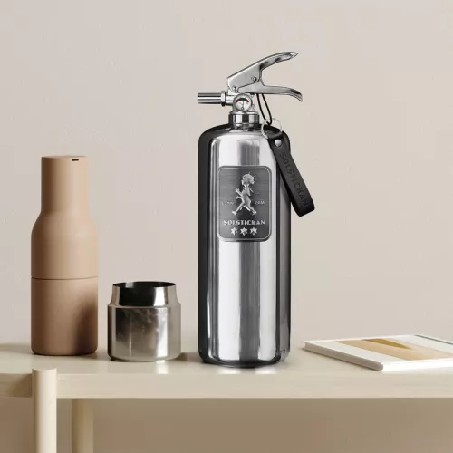 Solstickan Brandsläckare 2 kg Steel Edition