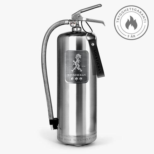 Brandsläckare 6 kg Steel Edition