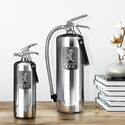 Brandsläckare 6 kg Steel Edition