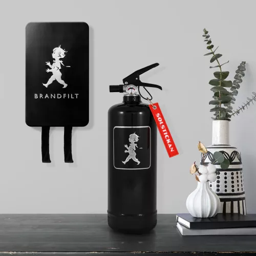 Solstickan Brandsläckare 2 kg Svart