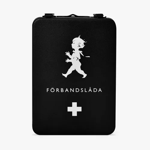 Förbandslåda / Medicinskåp Svart