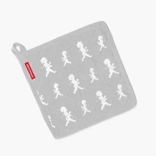 Grytlapp 22x22 cm Grå