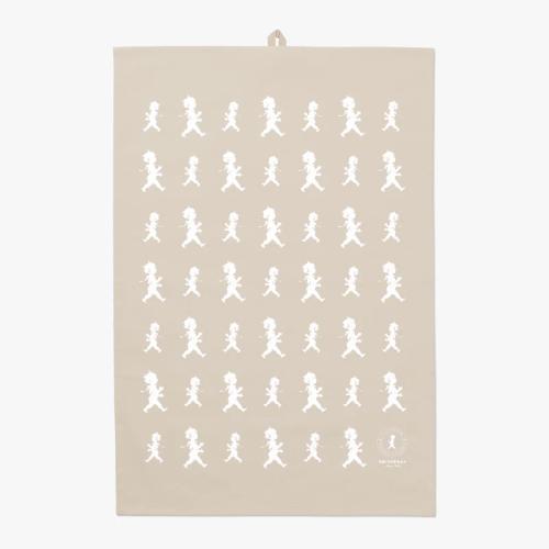 Handduk Halvlinne 50x70 cm Sand