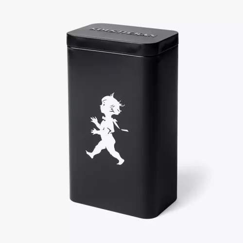 Kaffeburk Svart matt