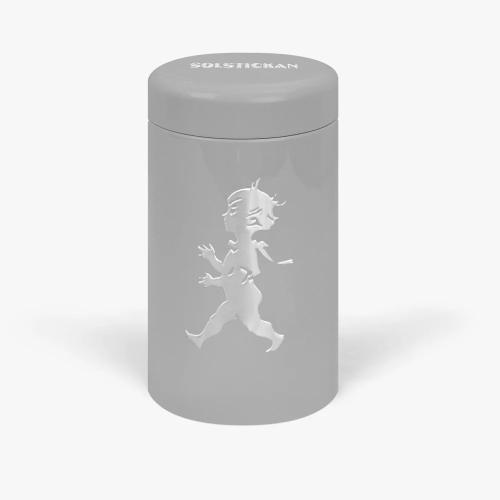 Tändsticksrör 10 cm Grå