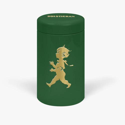 Tändsticksrör 10 cm Grön/Guld