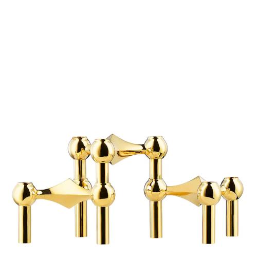 Stoff Nagel Ljusstake 3-pack Mässing