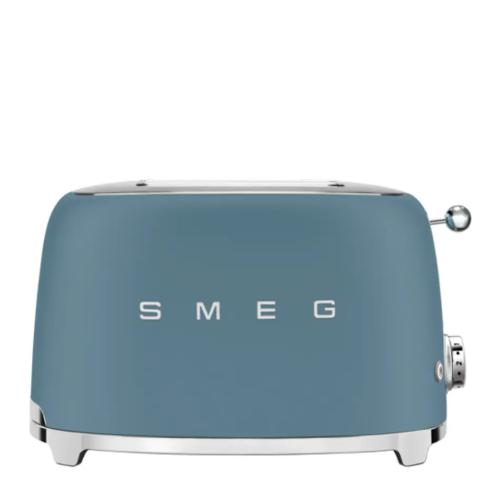 Smeg brödrost 2 skivor TSF01 stormy blue