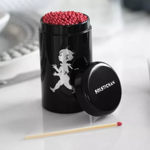 Tändstickor Svart