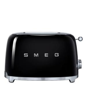 Smeg Brödrost 2 skivor TSF012 Svart