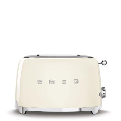 Smeg Brödrost 2 skivor TSF01 Creme
