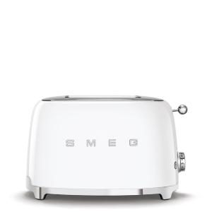 Smeg Brödrost 2 skivor TSF012 Vit