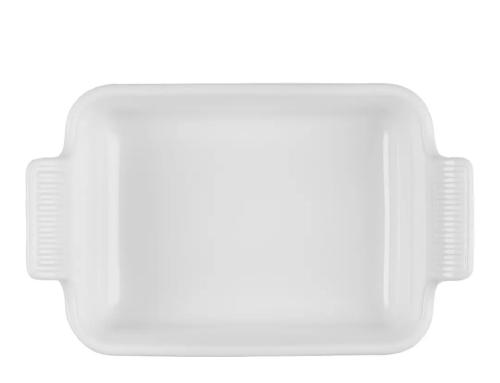 Heritage ugnsform rektangulär 19 cm vit