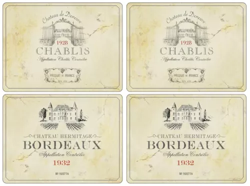 Vin de France Bordstablett 4-pack